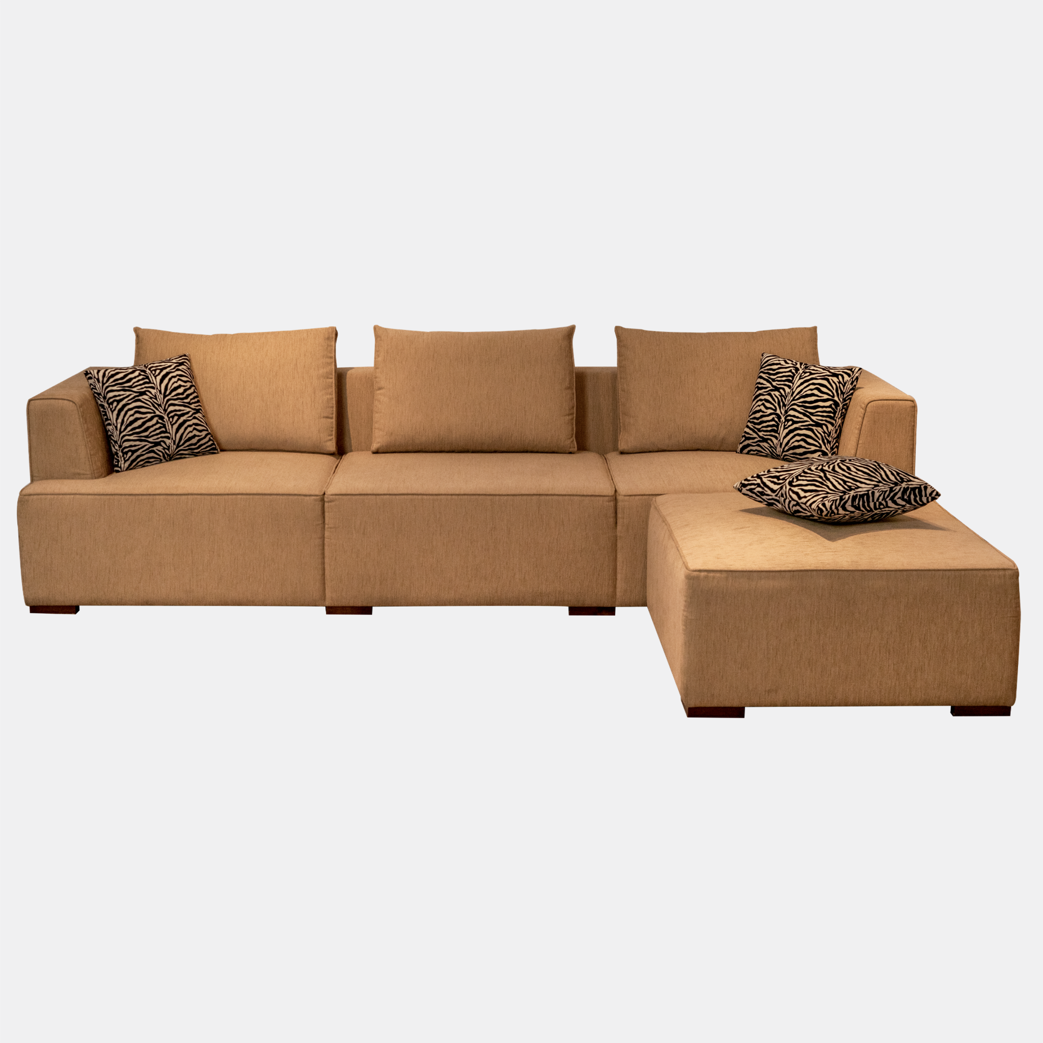 SOFA SET 156.14 (L SHAPED) (THREE SEATER + OTTOMAN)